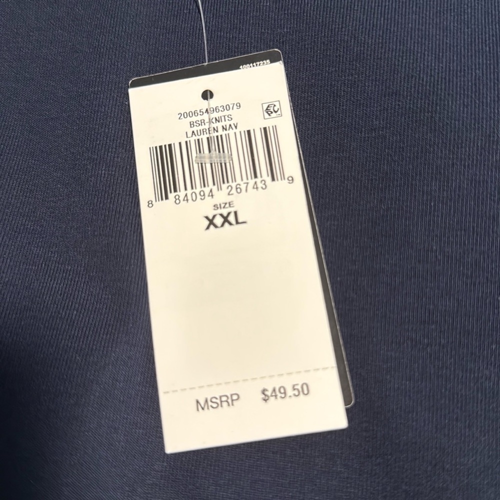 Polo by Ralph Lauren Navy Blue Women's Top - Picture 3 of 4